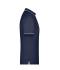 Men Men's Polo Stripe Navy/white 8685
