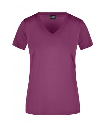 Ladies Ladies' Active-V Purple 8398