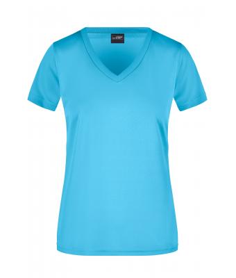Femme T-shirt femme respirant Turquoise 8398