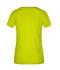 Femme T-shirt femme respirant Jaune-acide 8398