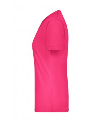 Femme T-shirt femme respirant Rose-vif 8398