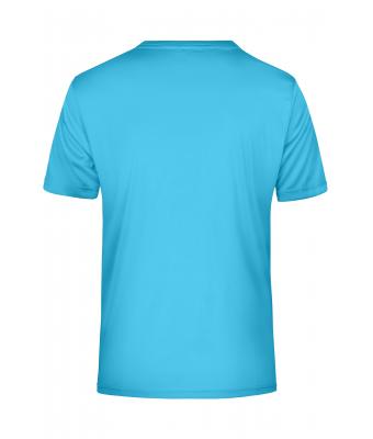Herren Men's Active-V Turquoise 8399