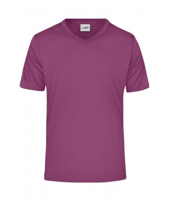 Herren Men's Active-V Purple 8399