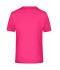 Homme T-shirt homme respirant Rose-vif 8399