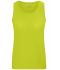 Femme Débardeur sportif femme Jaune-acide 10555