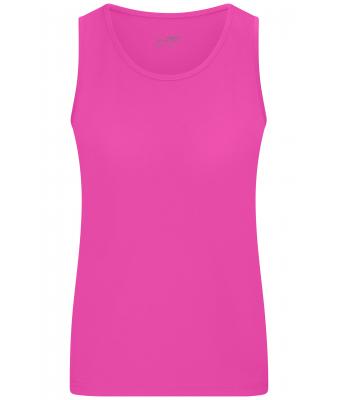 Femme Débardeur sportif femme Rose-vif 10555