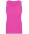 Femme Débardeur sportif femme Rose-vif 10555