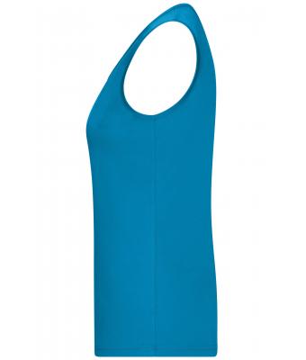 Dames Ladies' Active Tanktop Turquoise 10555