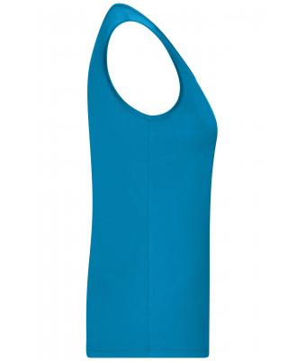 Dames Ladies' Active Tanktop Turquoise 10555