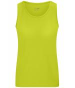 Damen Ladies' Active Tanktop Acid-yellow 10555