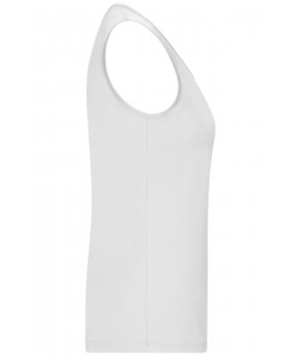 Dames Ladies' Active Tanktop Wit 10555