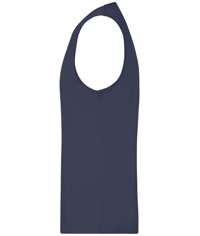 Homme Débardeur sportif homme Marine 10556