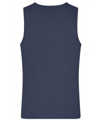 Homme Débardeur sportif homme Marine 10556