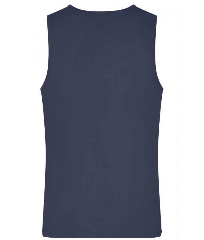 Homme Débardeur sportif homme Marine 10556