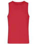 Homme Débardeur sportif homme Rouge 10556