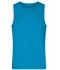 Homme Débardeur sportif homme Turquoise 10556