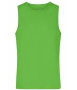 Men Men's Active Tanktop Lime-green 10556