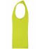 Heren Men's Active Tanktop Chemisch geel 10556