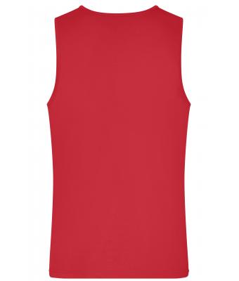 Heren Men's Active Tanktop Rood 10556