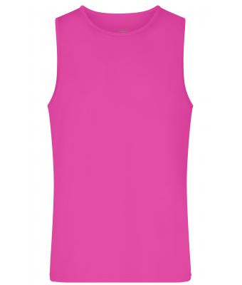 Heren Men's Active Tanktop Roze 10556
