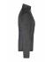 Damen Ladies' Knitted Hybrid Jacket Grey-melange/anthracite-melange 10459