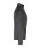 Dames Ladies' Knitted Hybrid Jacket Grijs-melange/antraciet-melange 10459