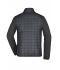 Men Men's Knitted Hybrid Jacket Grey-melange/anthracite-melange 10460