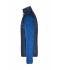 Men Men's Knitted Hybrid Jacket Royal-melange/anthracite-melange 10460