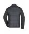 Heren Men's Knitted Hybrid Jacket Grijs-melange/antraciet-melange 10460