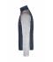 Heren Men's Knitted Hybrid Jacket Licht melange/antraciet-melange 10460