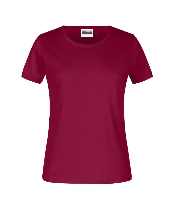Damen Promo-T Lady 150 Wine 8643