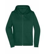 Damen Ladies' Promo Zip Hoody Dark-green 10449