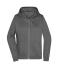 Damen Ladies' Promo Zip Hoody Dark-grey 10449