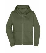 Damen Ladies' Promo Zip Hoody Olive 10449