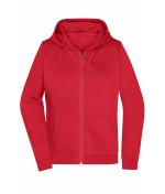 Damen Ladies' Promo Zip Hoody Red 10449
