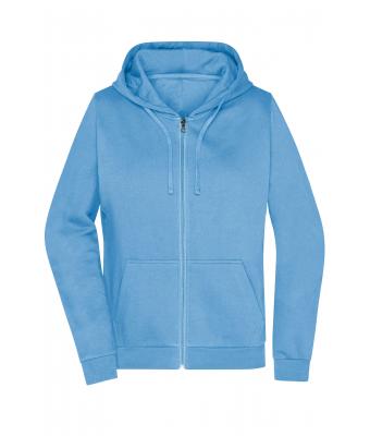 Damen Ladies' Promo Zip Hoody Sky-blue 10449