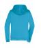 Damen Ladies' Promo Zip Hoody Turquoise 10449