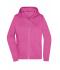 Dames Ladies' Promo Zip Hoody Roze 10449
