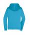 Dames Ladies' Promo Zip Hoody Turquoise 10449