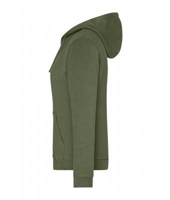 Dames Ladies' Promo Zip Hoody Olijf 10449