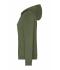 Dames Ladies' Promo Zip Hoody Olijf 10449