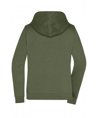 Dames Ladies' Promo Zip Hoody Olijf 10449
