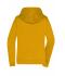 Dames Ladies' Promo Zip Hoody Goudgeel 10449