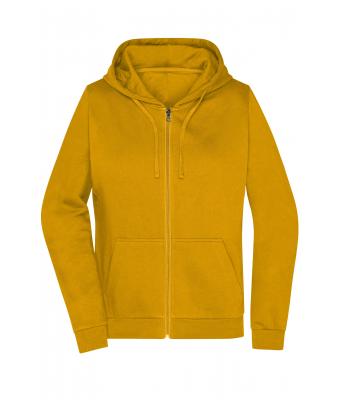 Dames Ladies' Promo Zip Hoody Goudgeel 10449