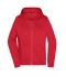 Dames Ladies' Promo Zip Hoody Rood 10449
