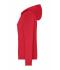 Dames Ladies' Promo Zip Hoody Rood 10449