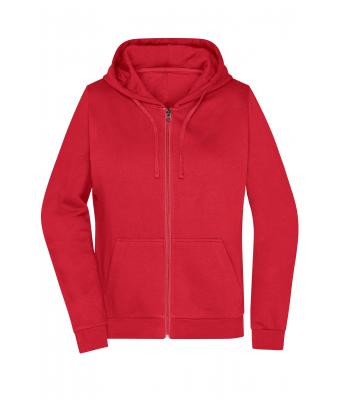 Dames Ladies' Promo Zip Hoody Rood 10449