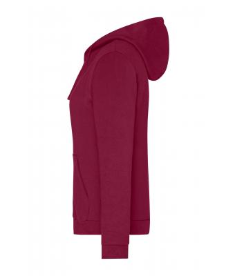 Dames Ladies' Promo Zip Hoody Wijnrood 10449
