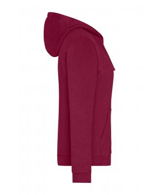 Dames Ladies' Promo Zip Hoody Wijnrood 10449