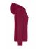 Dames Ladies' Promo Zip Hoody Wijnrood 10449